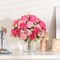 4 Packs Peonies Artificial Flowers, Mixed Pink Artificial Peonies, Silk Peonies Flowers Fake Peonies Artificial Flowers Peonies Bouquet for Centerpiece Table Wedding Party Home Decor